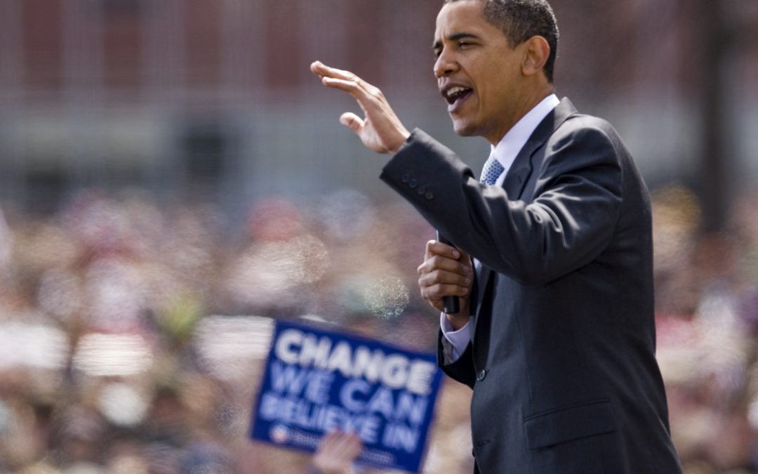 Barack Obama dit au revoir./Photo Jonathan H.