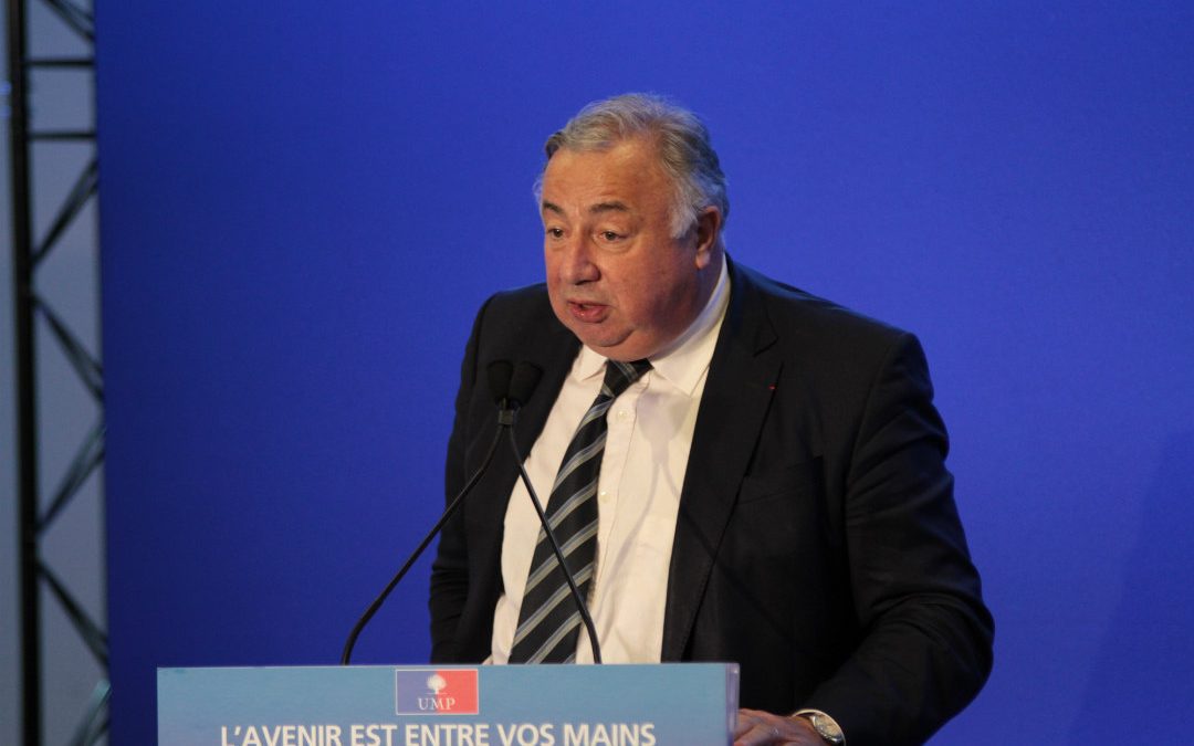 Gérard Larcher, président du Sénat était l'invité de France Inter ce matin./photo:UMPphoto