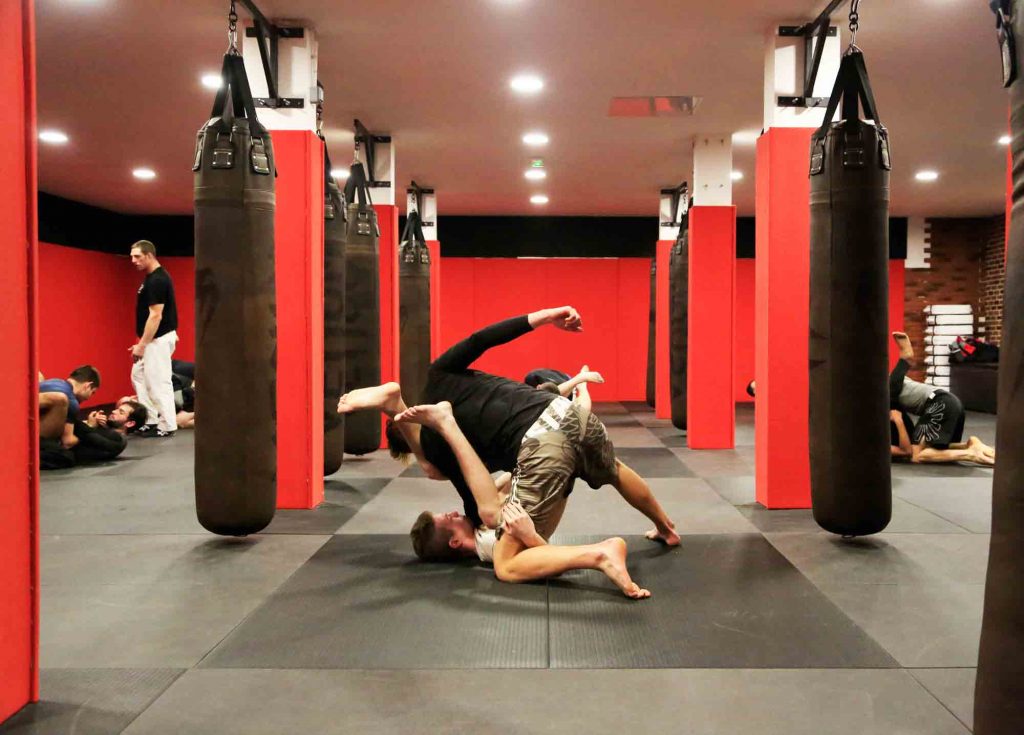 Entrainement de MMA, au fighting club de Toulouse. /Photo Yannick Lonca