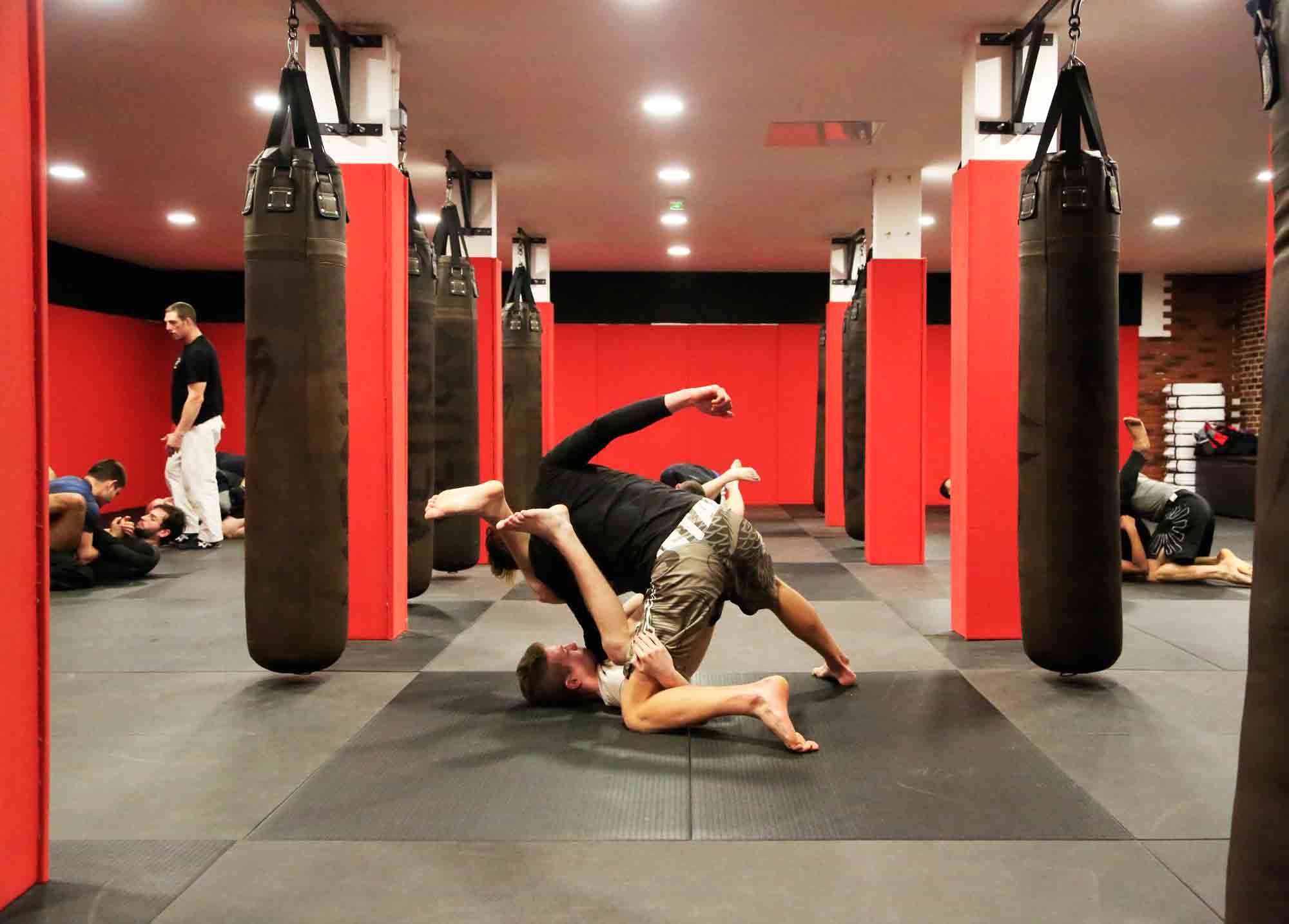 Entrainement de MMA, au fighting club de Toulouse. /Photo Yannick Lonca