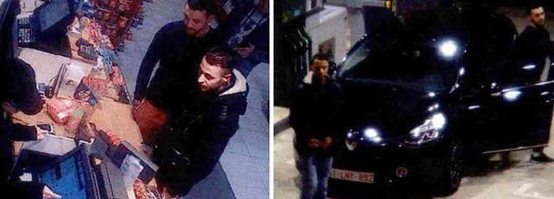 Mohamed Abrini et Salah Adselam deux jours avant les attaques du 13 novembre./ Capture d'écran caméras de vidéosurveillance