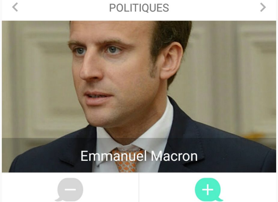 Emmanuel Macron, le chouchou des utilisateurs de Gov./ Capture d'écran FD