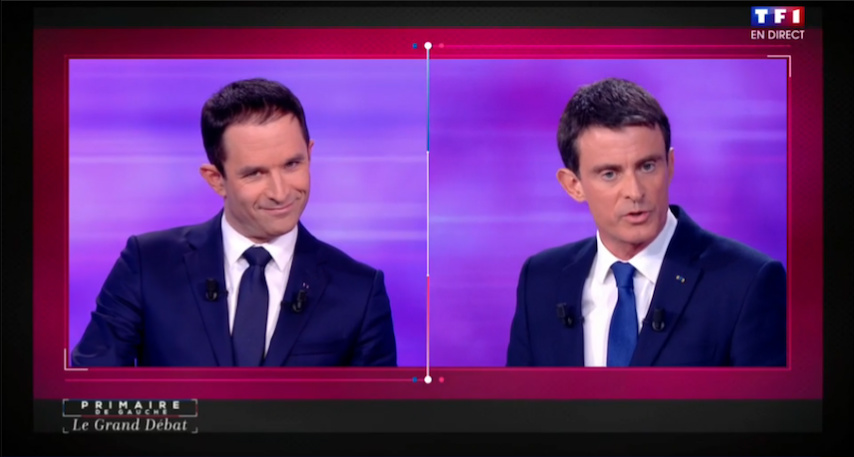S'il perd, Valls ne soutiendra pas Hamon./Capture vidéo TF1