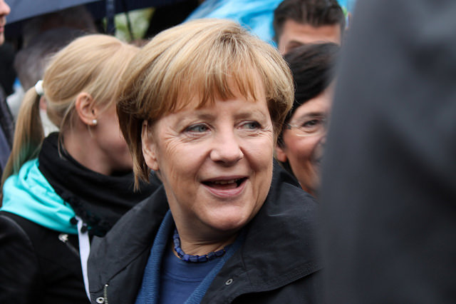 Angela Merkel officialise sa candidature pour un quatrième mandat./Photo CC Philipp