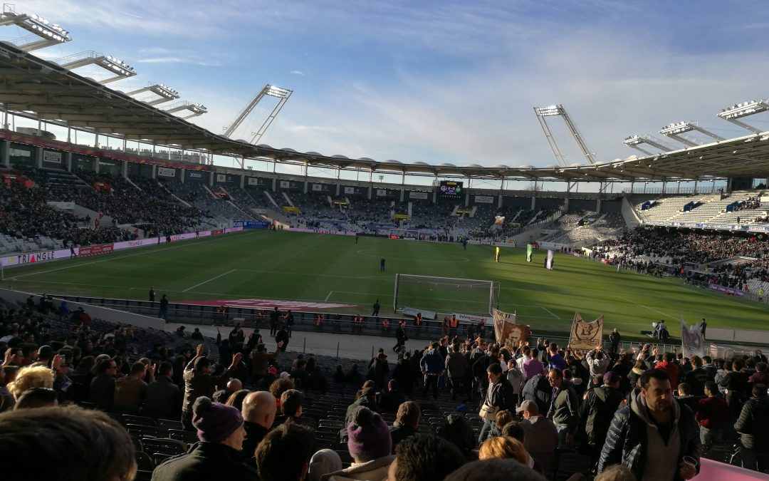 Stadium de Toulouse lors d'un match du TFC. Crédit photo : E.R