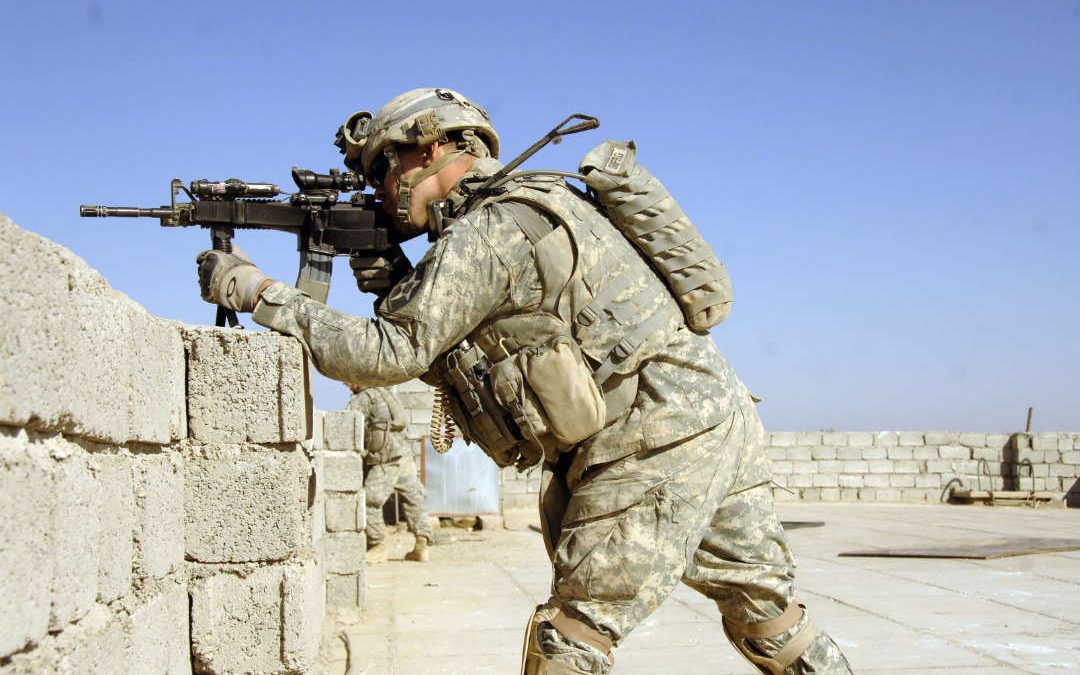 Un soldat américain en opération au Moyen-Orient./photo: U.S Army