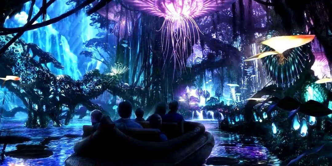Voilà à quoi devrait ressembler une des attractions du parc Avatar./Capture écran Allo Cine