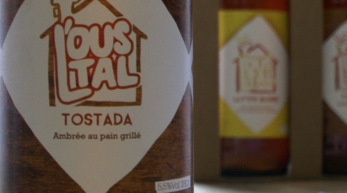 La Tostada est une bière faite à partir de pain. / Angélique Passebosc