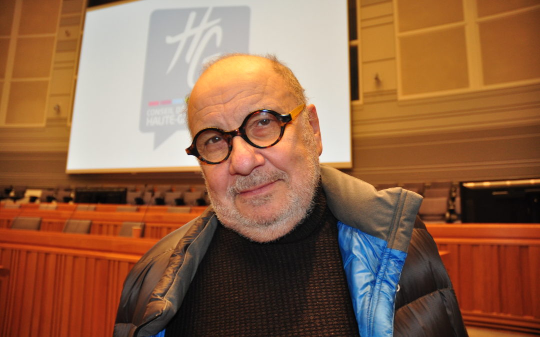 Serge Moati, président du Festival de Luchon 2018. Photo : Léo Rebeyrol