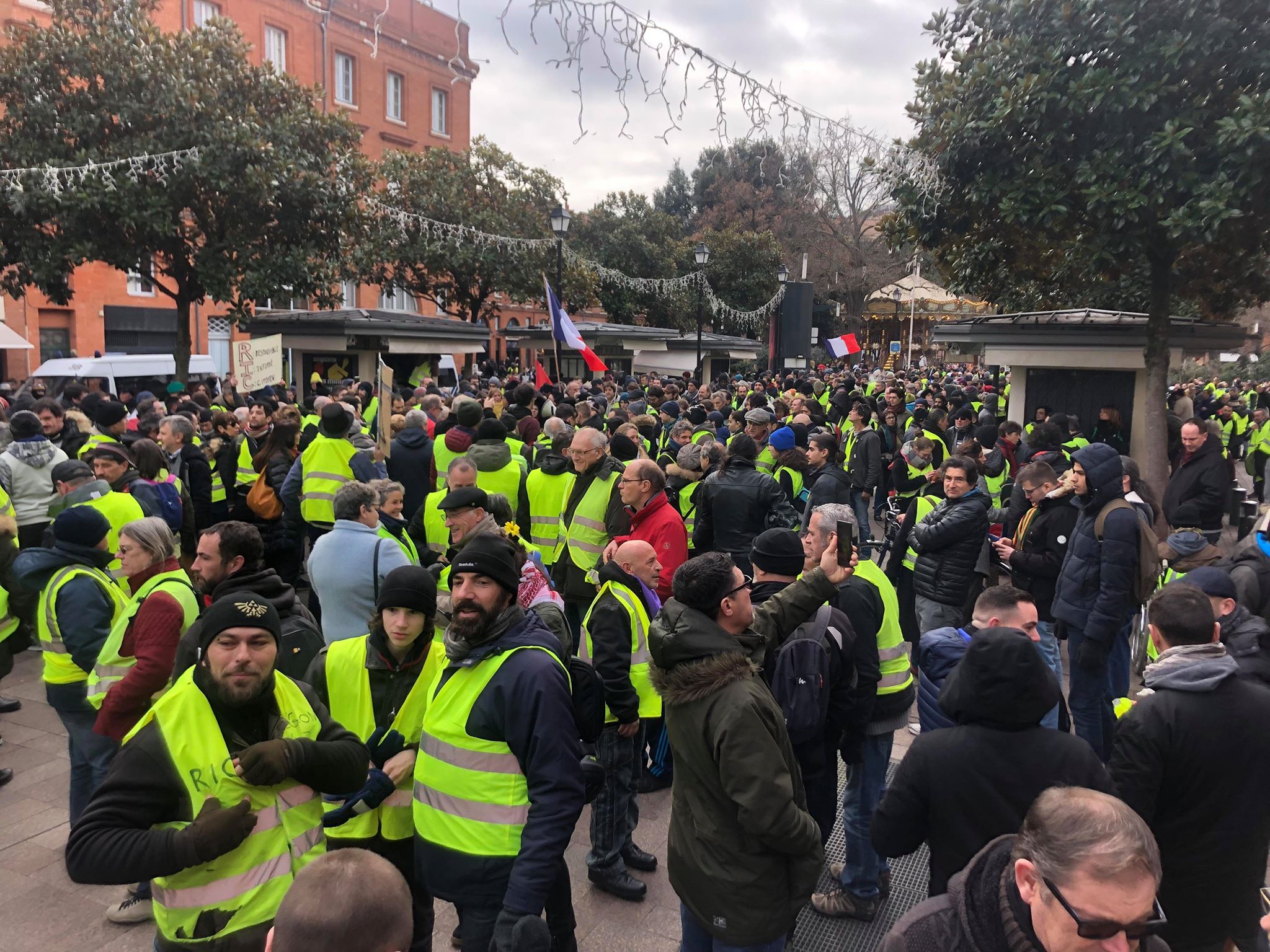 Pendant les manifestations des Gilets jaunes de nombreux journalistes ont été agressé./ Crédits photo : Thibault Laurens