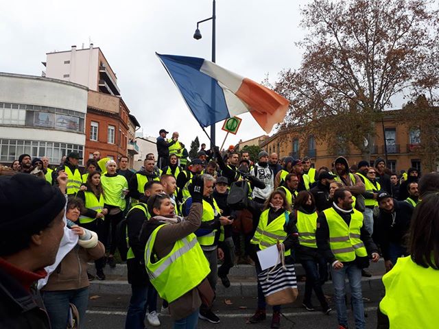 Lors des manifestations des Gilets jaunes de nombreux journalistes ont été agressé./ Crédits : Emmanuel Clévenot