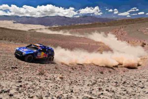 Image d'une auto du Dakar.