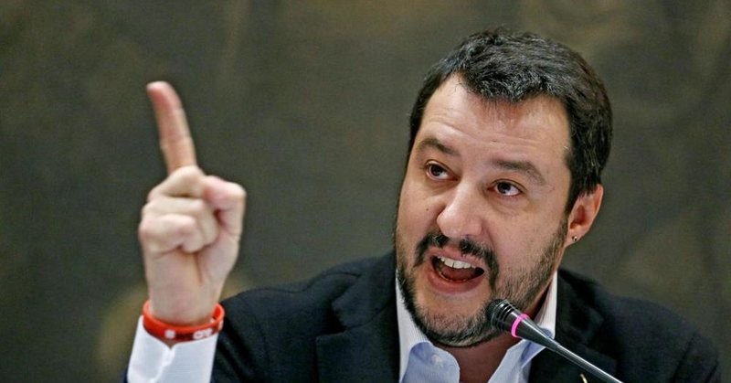 Matteo Salvini, vice-président du conseil des ministres italien / Crédits : Flickr