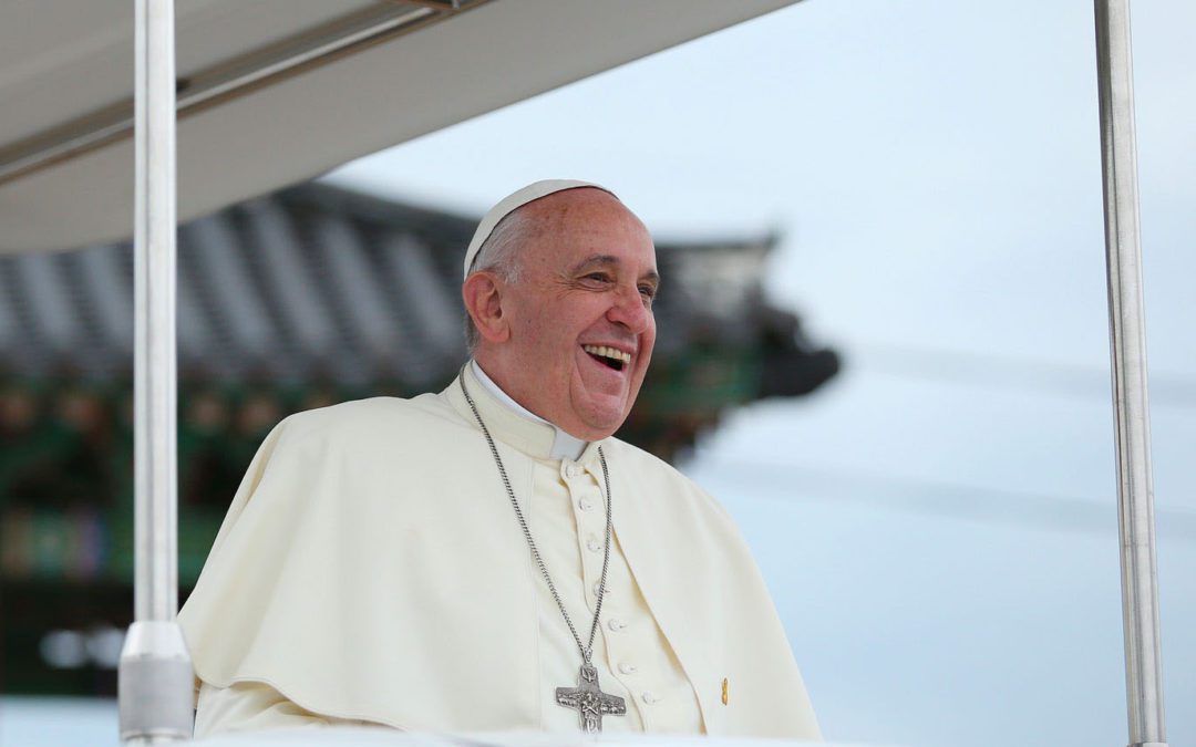 Le pape François est au coeur d'un déplacement historique aux Emirats. Crédits : Wikipedia Commons