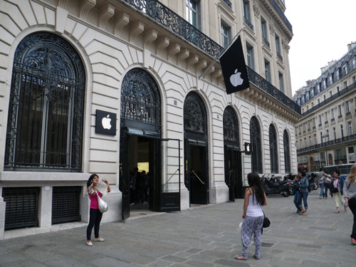 Apple Store de Paris / Crédits : Wikipedia Commons