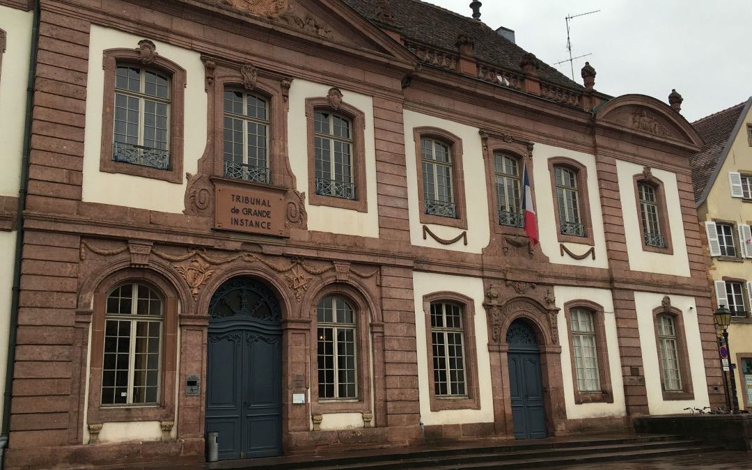Tribunal de grande instance de Colmar / Crédits : Anne-laure Marie pour France 3 Alsace