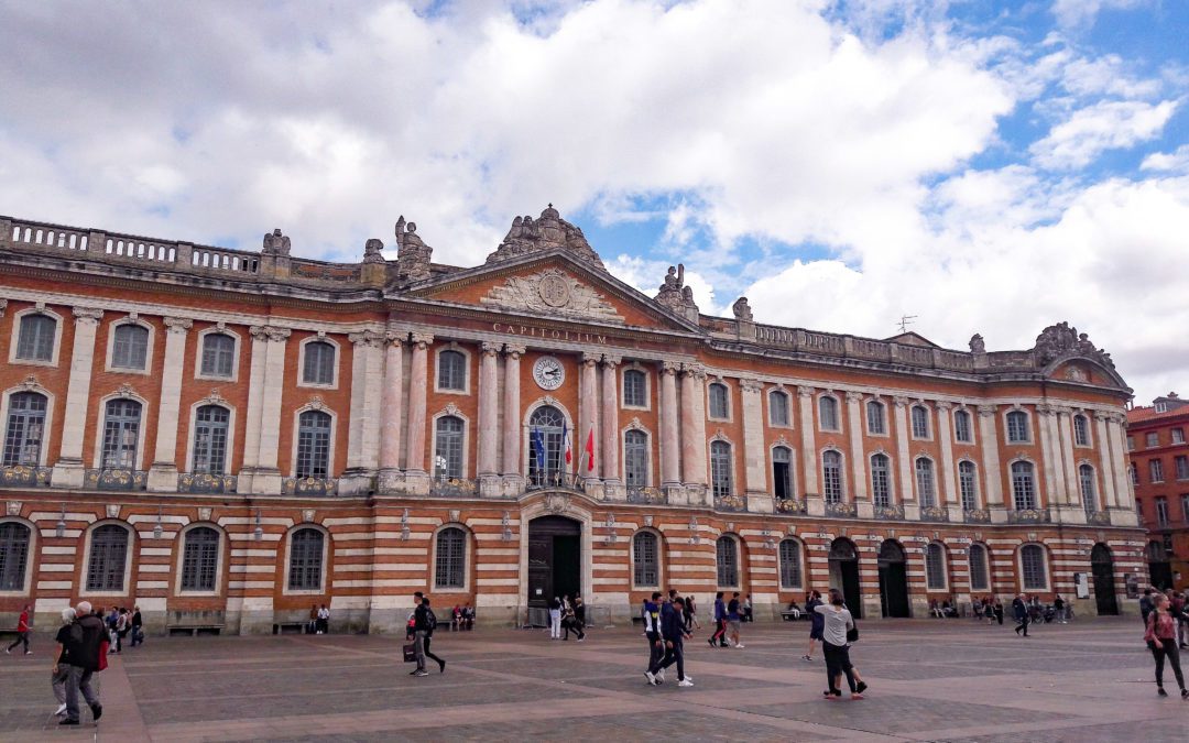 La place du Capitole à Toulouse,Haute_Garonne,France