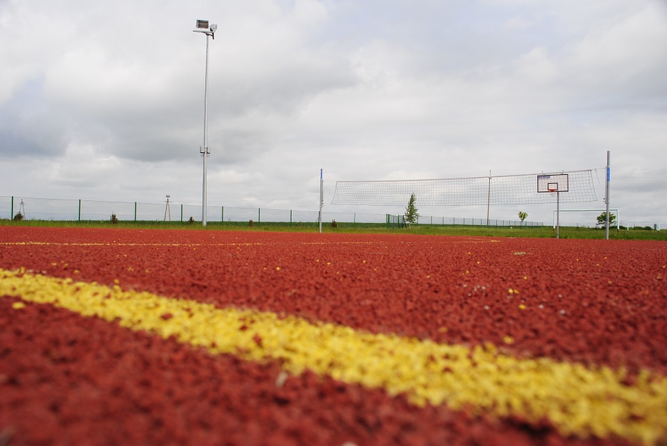 Complexe sportif en plein air.