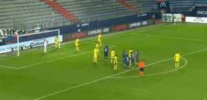 Toulouse a su rebondir après un début de match compliqué. Crédit: Océane Arasse