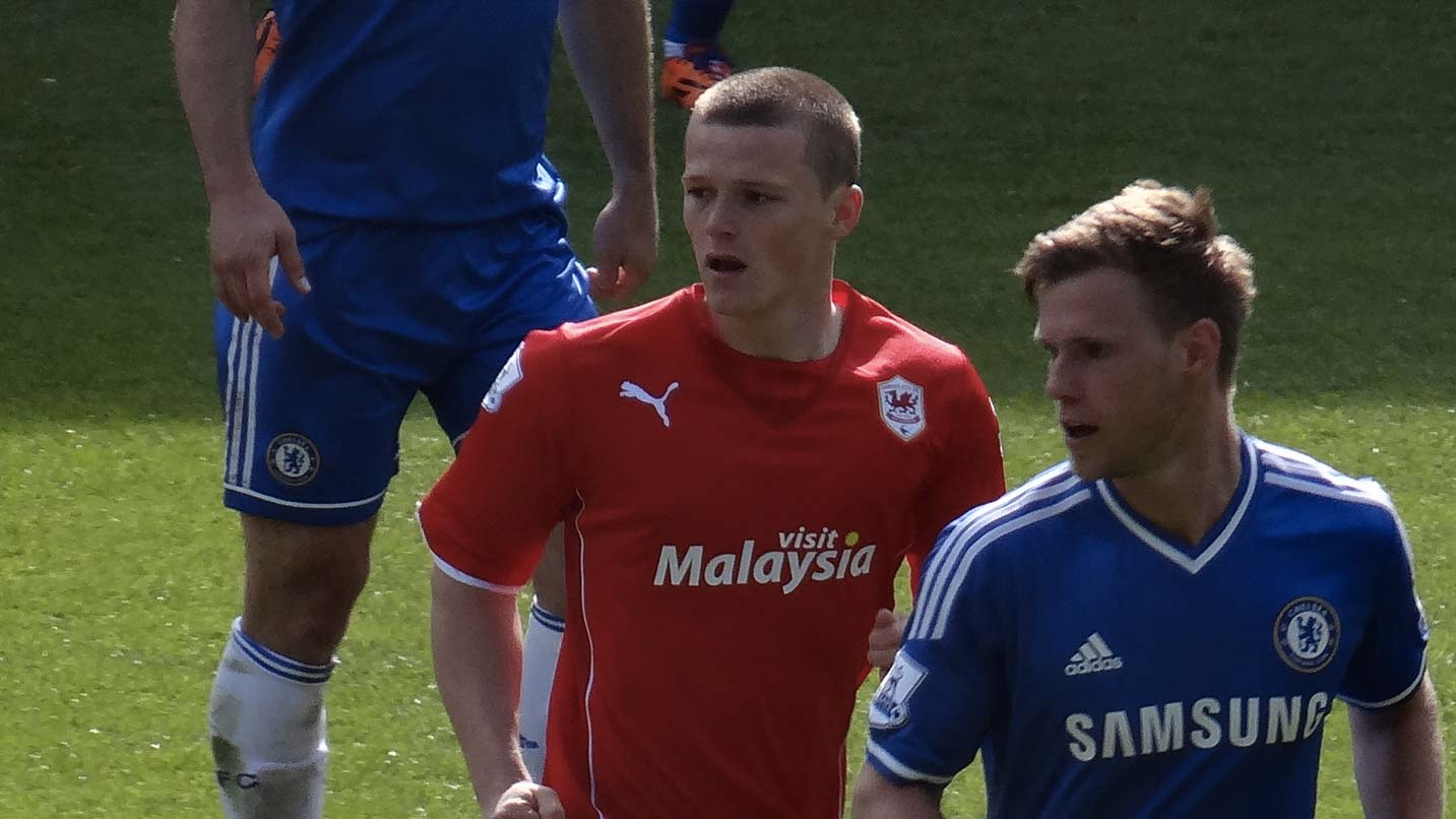 Jusqu'à la saison 2019-2020, Rhys Healey évoluait dans les équipes anglaises. Crédit : CC-BY-SA 2.0/Jon Candy