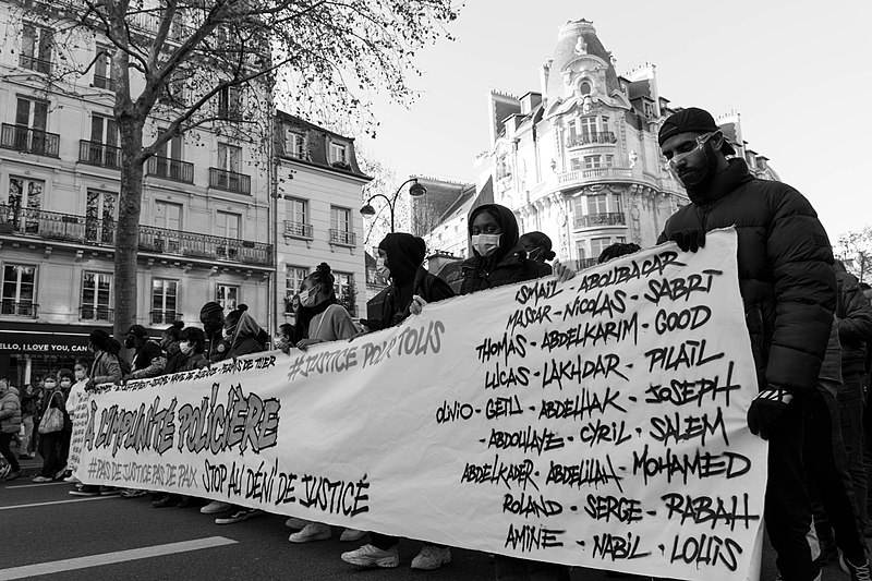 Mobilisation à Toulouse comme dans toute la France contre la loi de sécurité globale - Crédits : CC BY-SA 4.0 par Jules