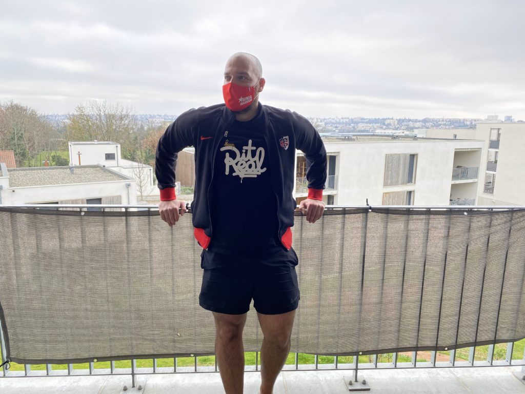 Le sportif Elisha Nochomovitz. Crédits : Nicolas Sadourny
