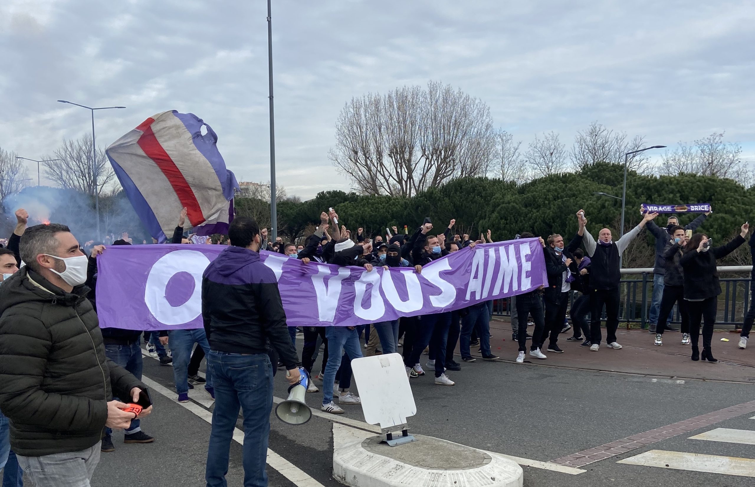 Le TFC s'est qualifié pour les 32ème de finale de la Coupe de France toujours avec le manque des supporters. Crédit : Bastien Rodrigues