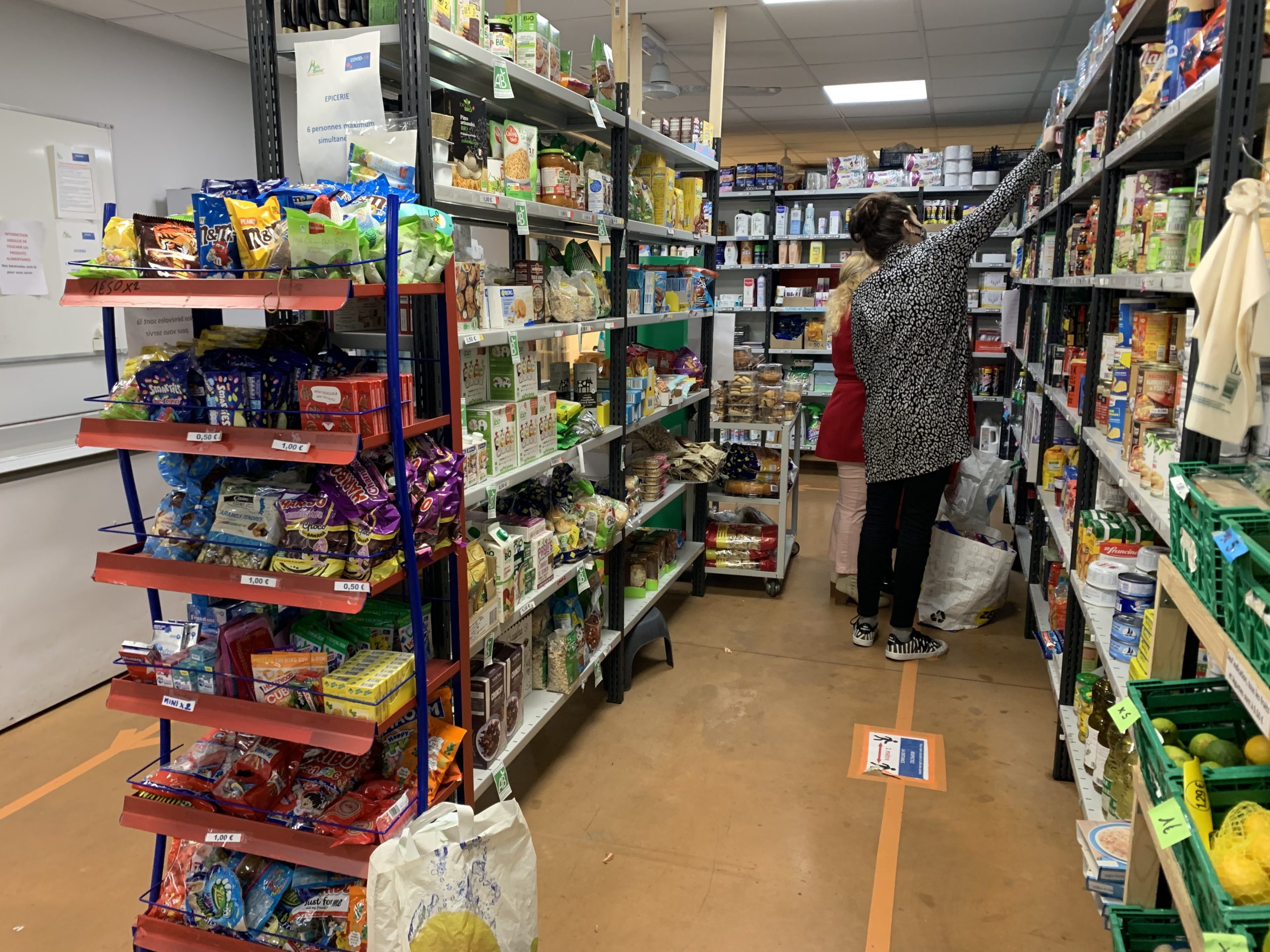 L’association Main Tendue 31 a créé son épicerie sociale au nord de Toulouse. Crédit photo : Emmanuel Rivals