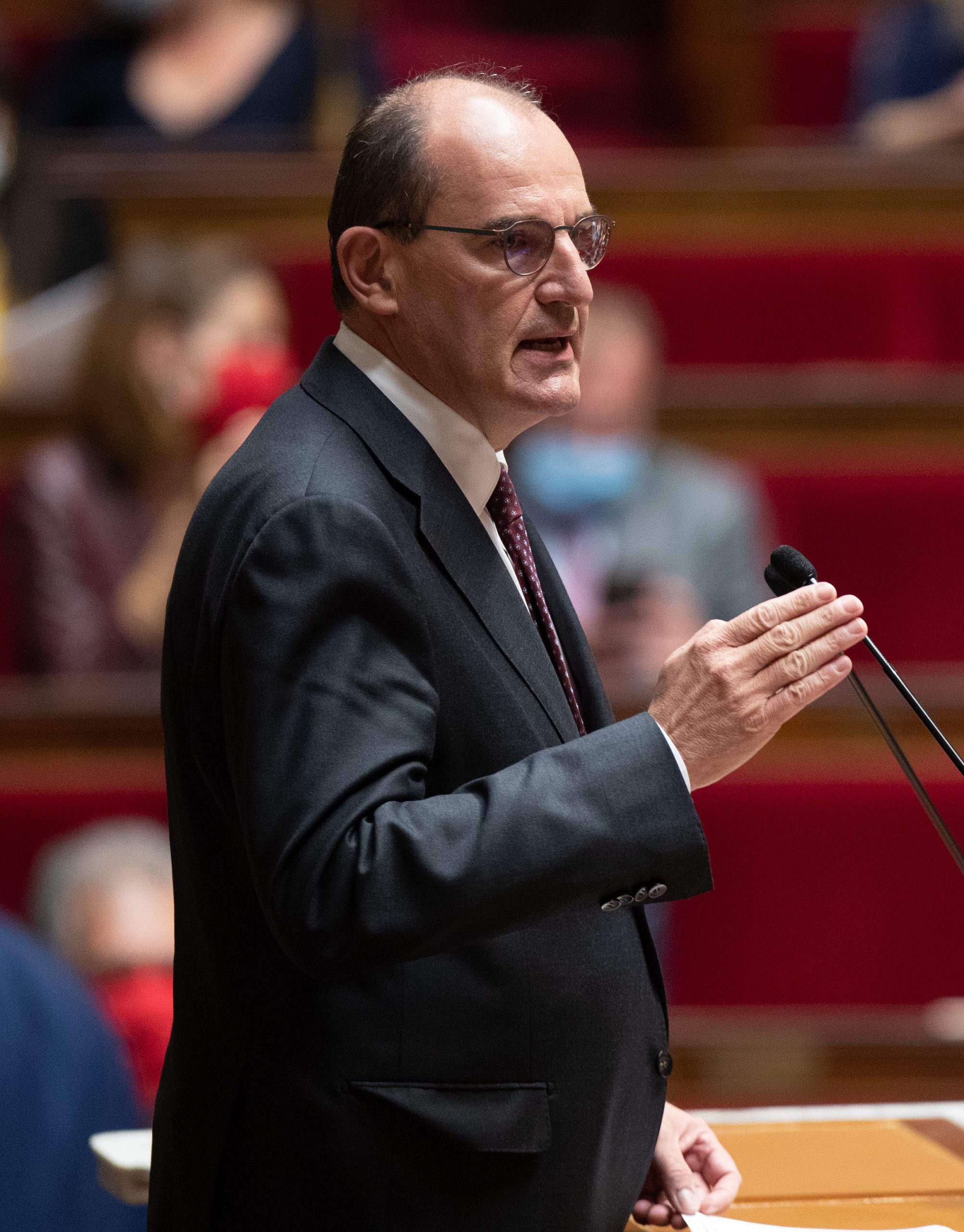 Jean Castex doit annoncer un durcissement du confinement lors de sa conférence de presse. Crédit : Gouvernement