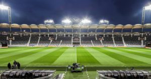 Certains toulousains s'interrogent sur l'impact énergétique du système de luminothérapie. Crédit : Twitter Toulouse FC
