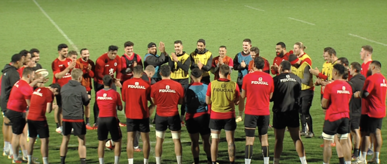 Le Stade Toulousain a réalisé son entraînement collectif mercredi, avant la rencontre de ce soir face à Pau.