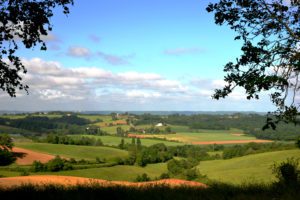 Vue du paysage agricole du Gers / Marianne Casamance - Wikicommons