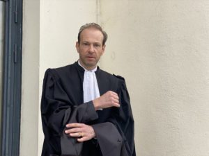 "Ce dossier n'est pas à l'honneur de notre institution et de la justice française", a indiqué Me Raynaud de Lage à la barre du tribunal. Crédit : Thomas Naudi