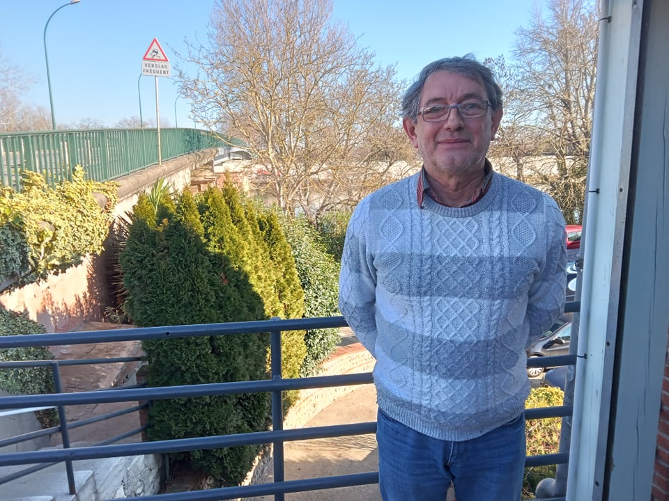 Philippe Crépieux exerce le métier d'AESH depuis six ans. ©VirgileGuilhamet