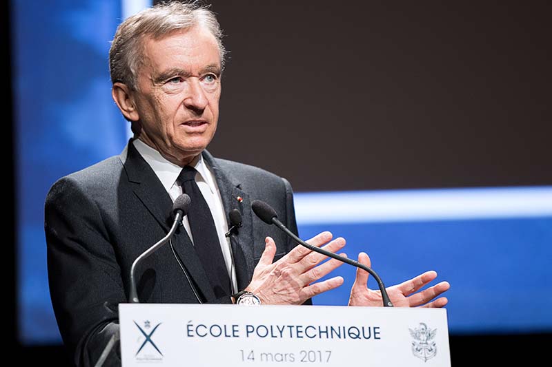 Bernard Arnault, toujours plus riche.