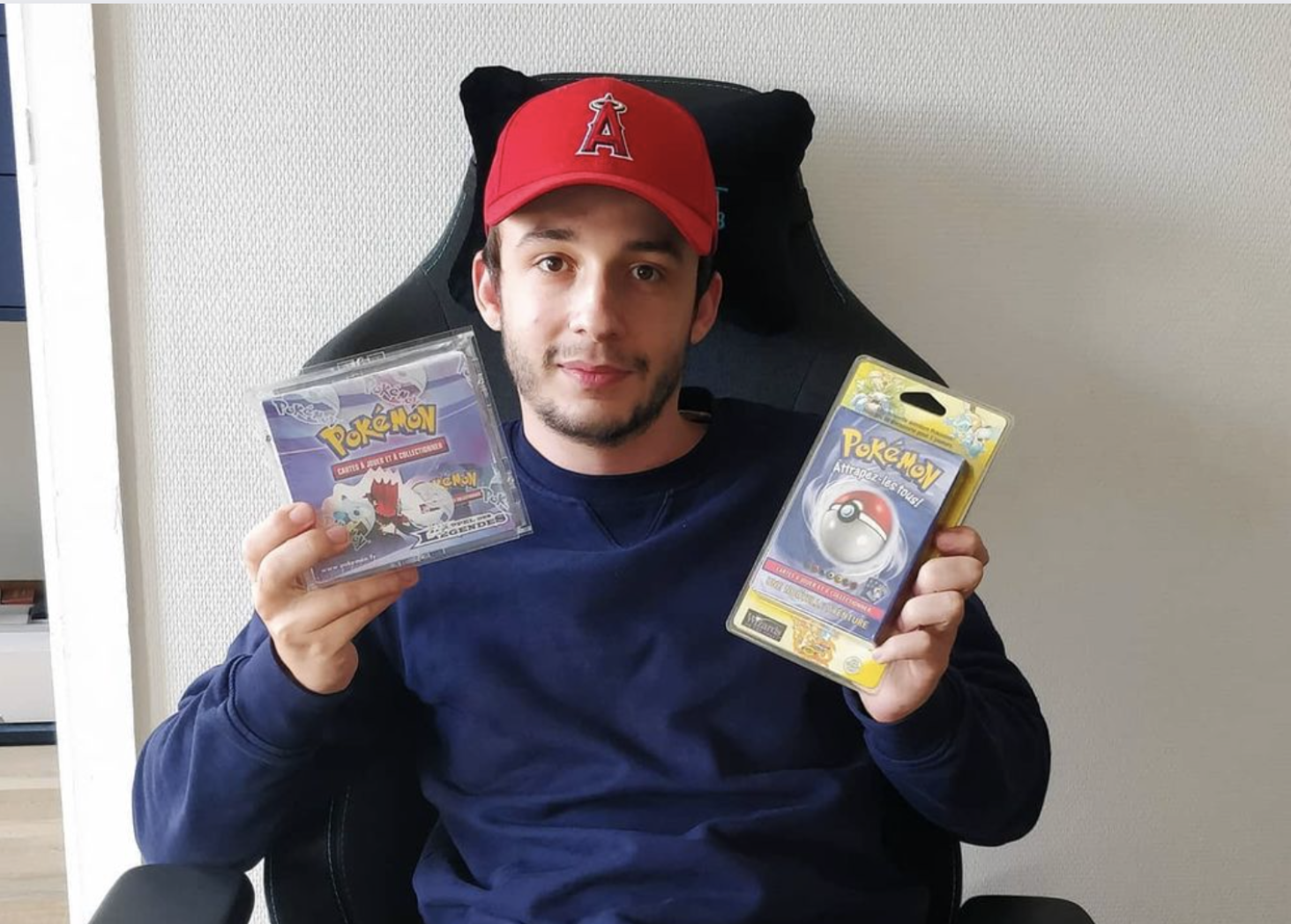 Nicolas Novel, collectionneur de cartes Pokémon