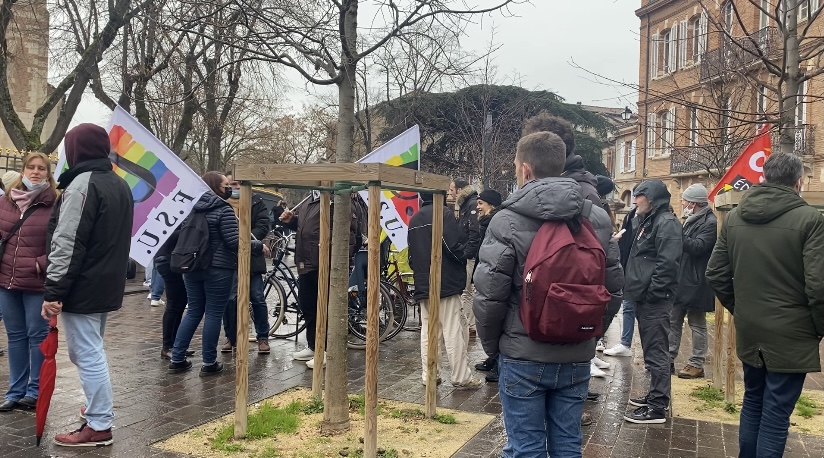 Manifestation à Toulouse