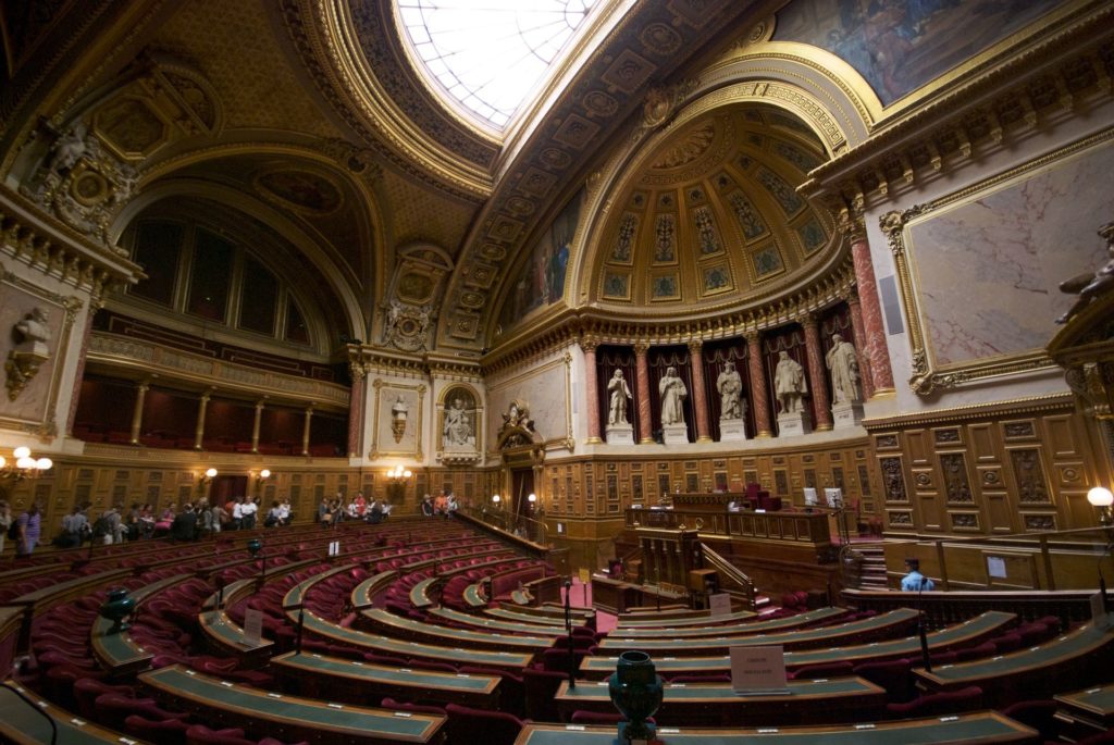L'hémicycle du Sénat ©Wikipédia