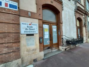 Ecole élémentaire de Nord à Toulouse, fermée ce matin en prévision de la grève prévue cet après-midi à 14 heures ©E.L