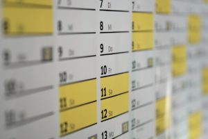 calendrier de levée des restrictions