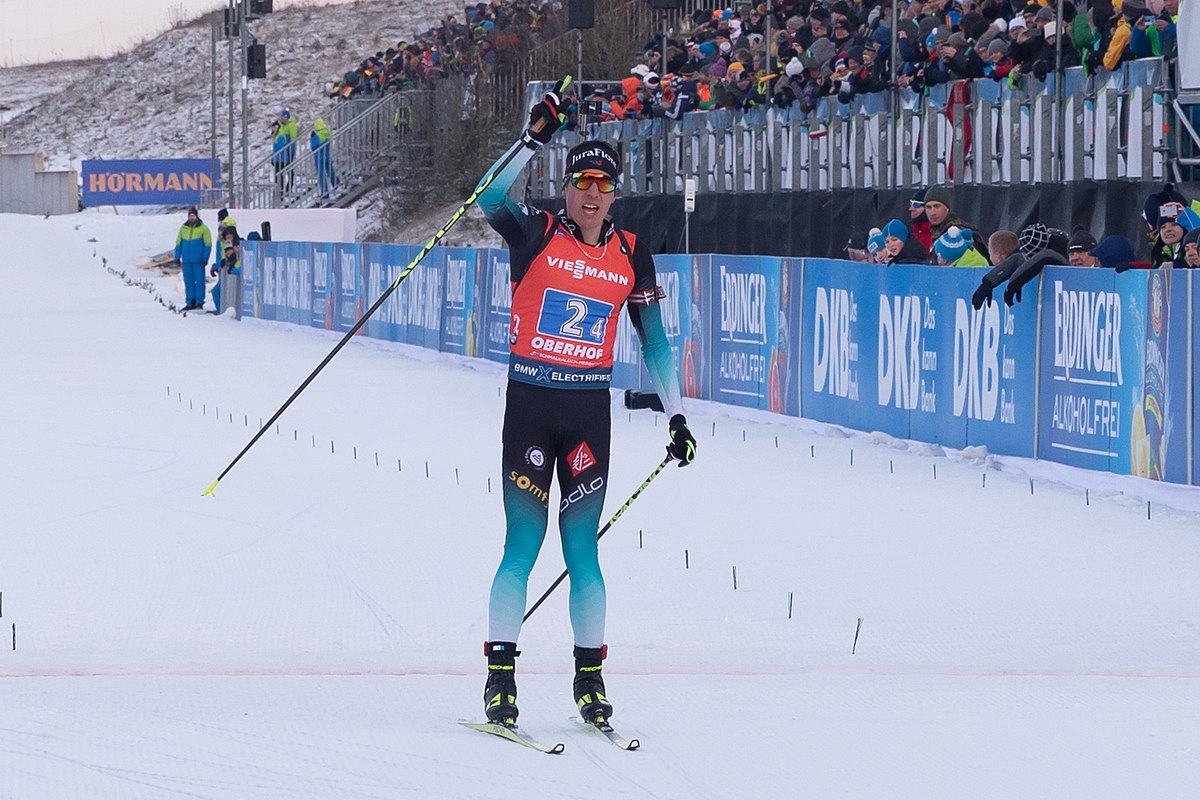 Quentin Fillon-Maillet, champion olympique de biathlon