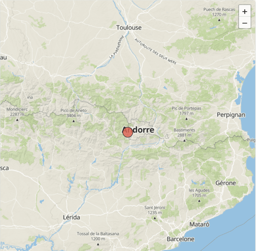 Un séisme de magnitude 4 a été détecté en Andorre dans la nuit de lundi à mardi