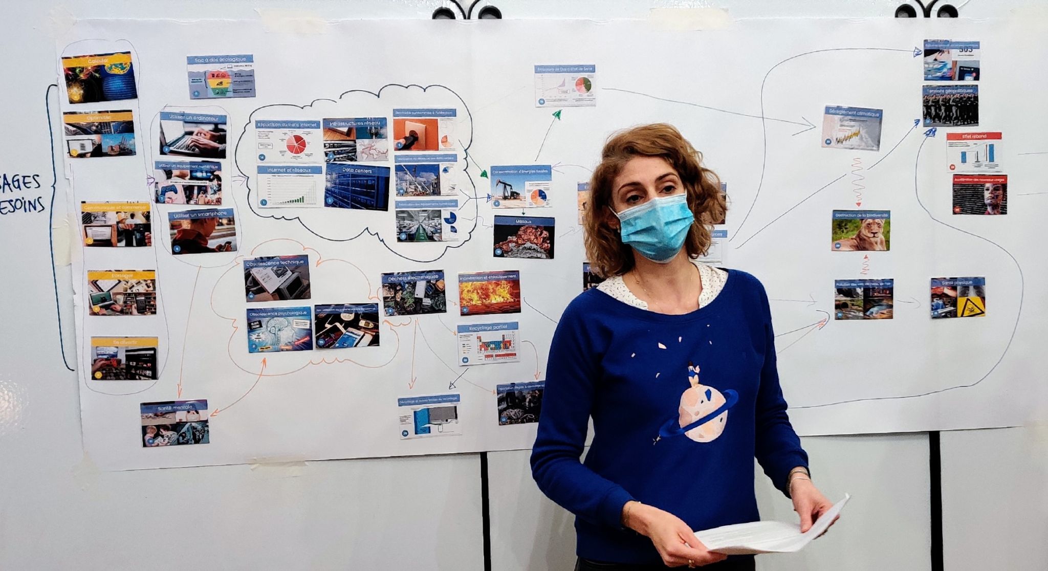 @collectifgoodit / Jade Vincent anime la fresque du numérique