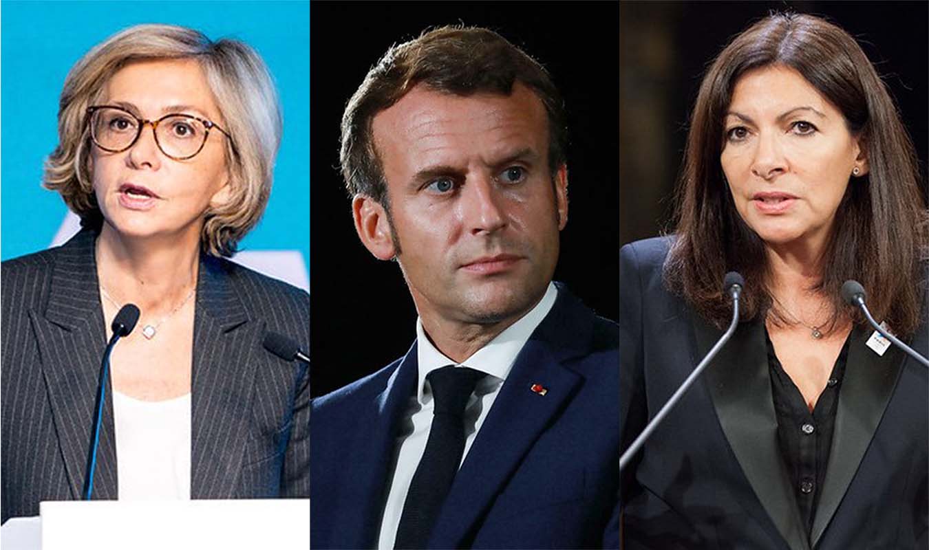 Pécresse, Macron, Hidalgo