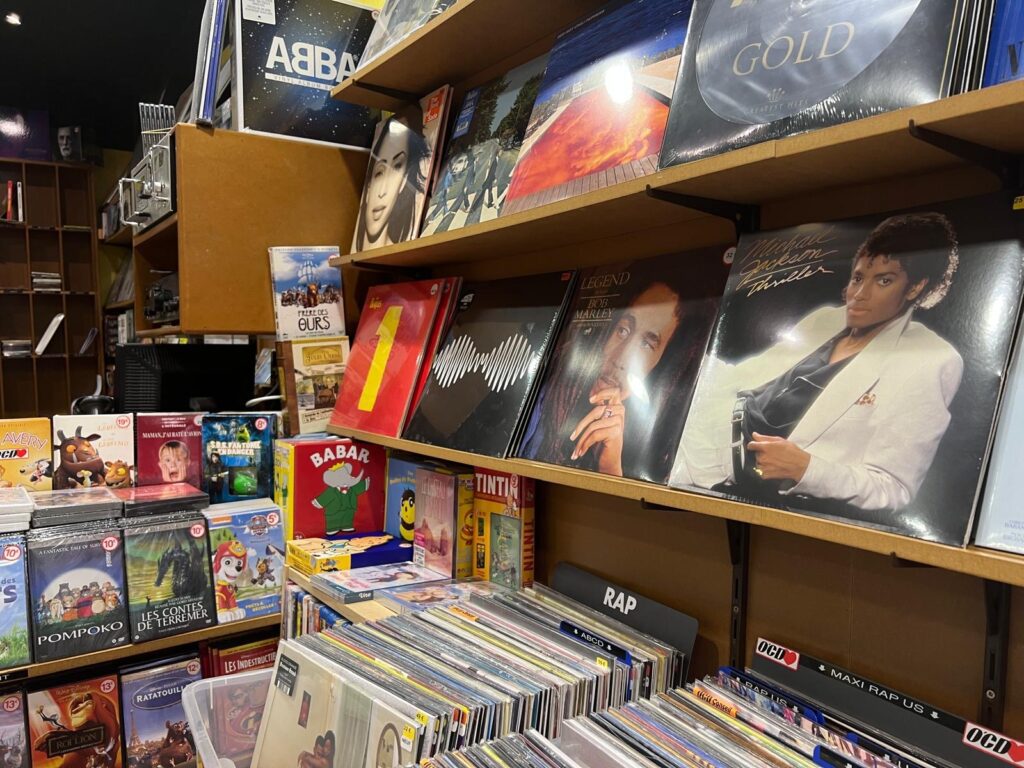 vinyle exposé