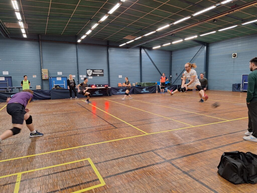 dodgeball entrainement, esquive