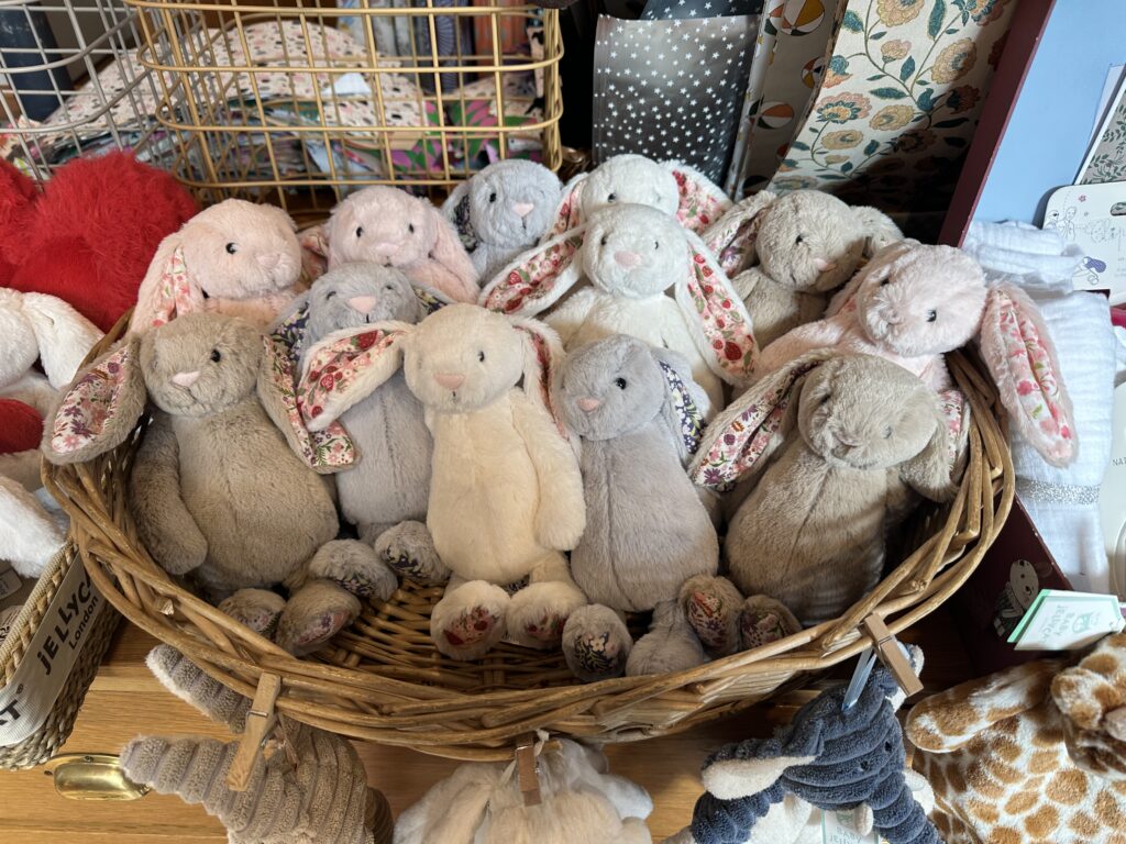La marque Jellycat compte près de 500 modèles de peluches différents. CP : PC