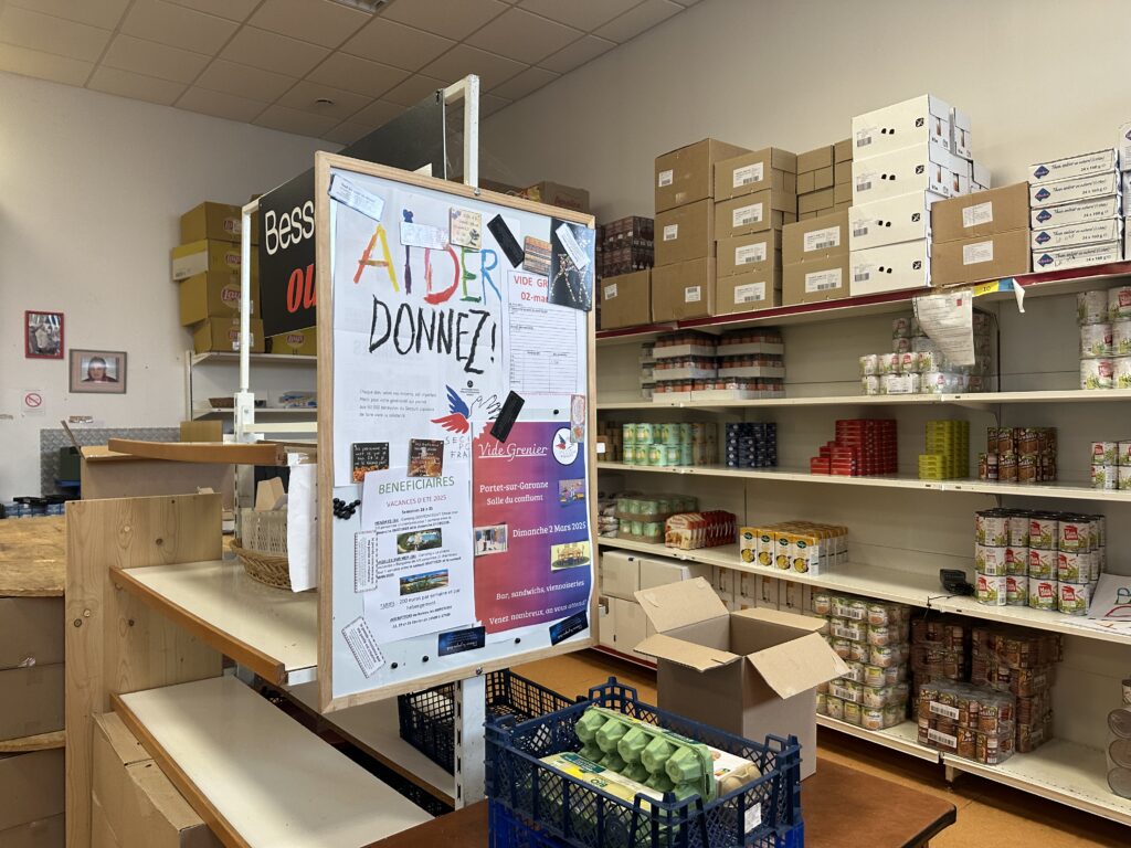 En janvier dernier, 50 bénéficiaires du Secours Populaire ont été invités à un repas gastronomique préparé par les élèves du lycée hôtelier de Toulouse. CP : Carla Pons