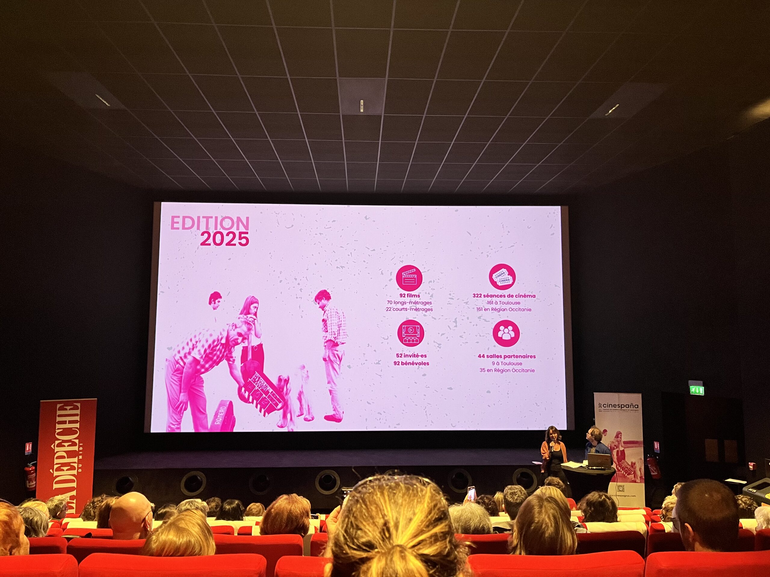 Présentation du festival lors de l'ouverture ©Raphaëlle Marot