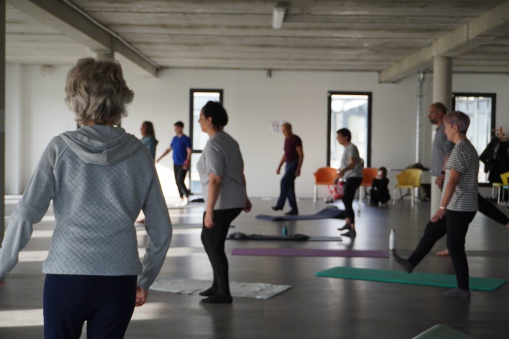 Séance de sport adapté par l’association CAMI